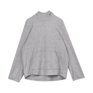 Simple Project Hooded Hoodie-Grey