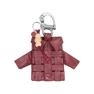 Simple Project Keychain Accessory-Burgundy