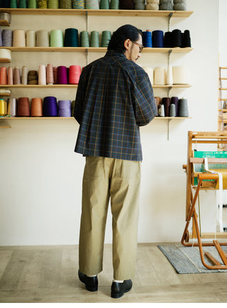 MIZUTOKI Check Shirt Jacket