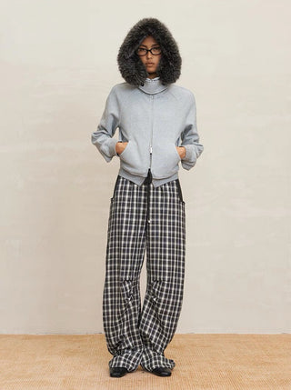 BALIANG Plaid Drawstring Pants