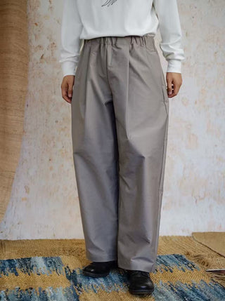 MIZUTOKI Crisp Pants-Bluestone
