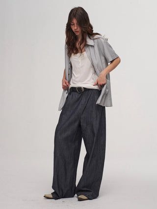 ILNya Bone Jeans-Navy