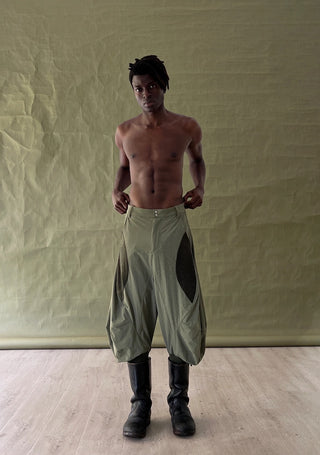 KILLWHY Kung Fu Rain Proof Pants-Green