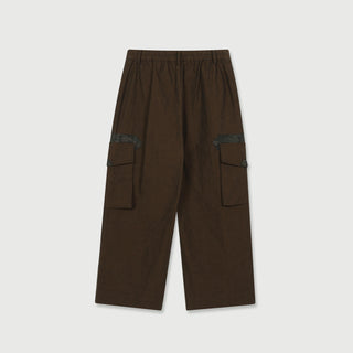 LANSYINLI Appliqué Wabi-Sabi Balloon Pants