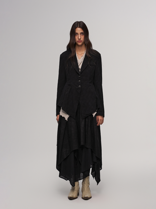 ILNya Slim-fit Deconstructed Blazer