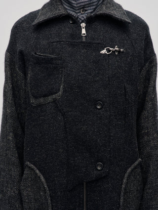 Ember Firefighter Wool Coat
