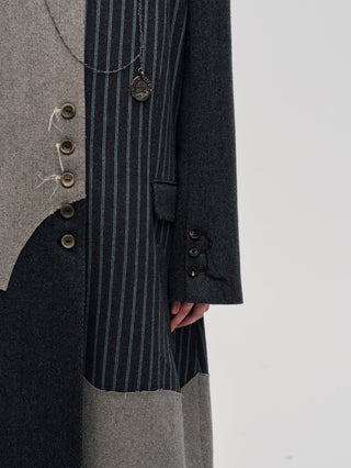 Shard Wool Coat