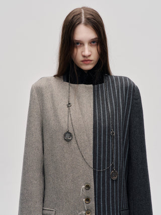 Shard Wool Coat