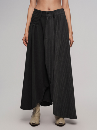 ILNya Asymmetrical Culottes Pants