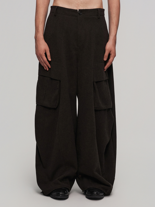 ILNya Oversized Pocket Casual Pants