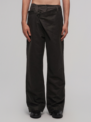 ILNya Double-Layer Waistband Casual Pants