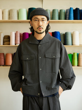 MIZUTOKI CPO Check Jacket