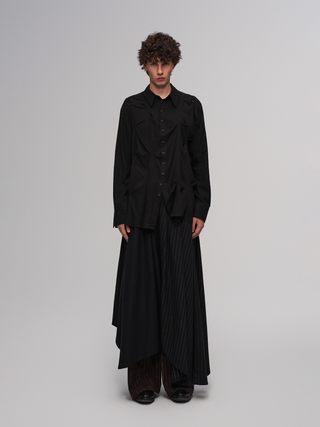 ILNya Ramie Patchwork Shirt