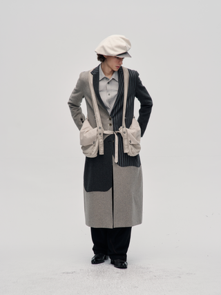 Shard Wool Coat