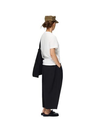 6CRAYON Black Cropped Casual Pants-Black