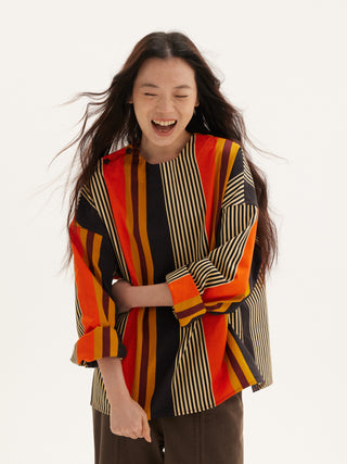 597c Cotton Woven Blouse