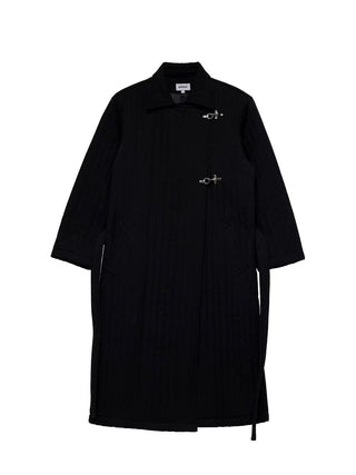6CRAYON Quilted Lobster-Clasp Overcoat