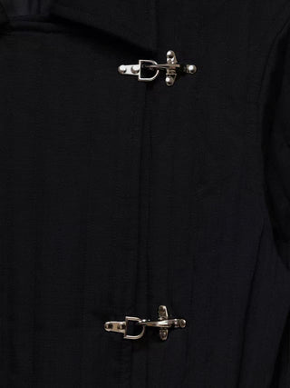 6CRAYON Quilted Lobster-Clasp Overcoat