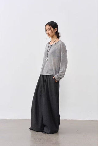 BALIANG Northern Trousers-Grey
