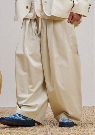 Unlimited Mote Ballon Pants-Ivory