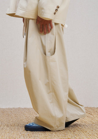 Unlimited Mote Ballon Pants-Ivory