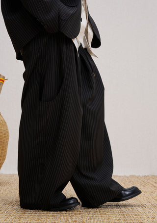 Unlimited Mote Ballon Pants-Striped