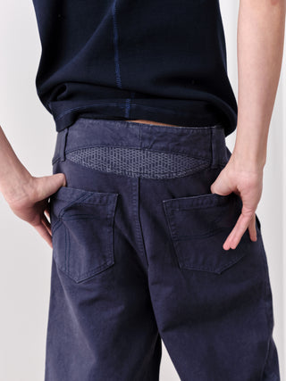 KILLWHY Irregular Jeans-Navy