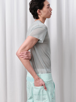 KILLWHY Irregular Jeans-Crystal