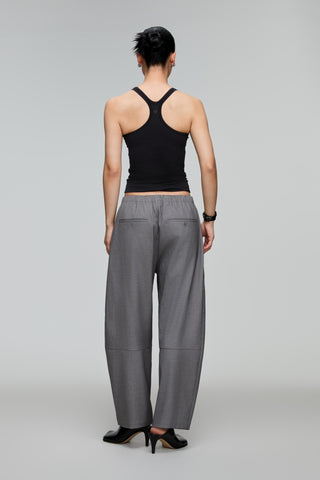 OPICLOTH Jacquard Cropped Pants