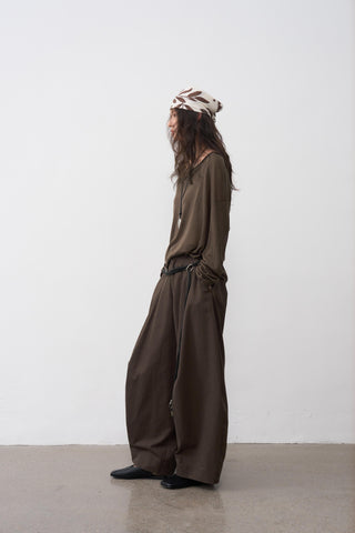 BALIANG Bloom Pants-Brown