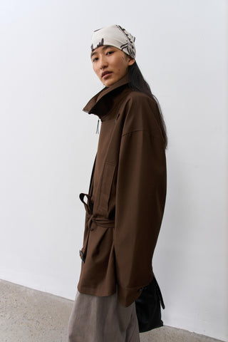 BALIANG Elegant Jacket-Brown