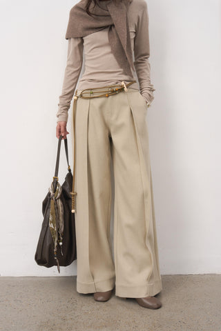 BALIANG Vane Trousers-Beige