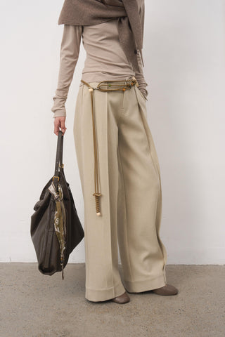 BALIANG Vane Trousers-Beige
