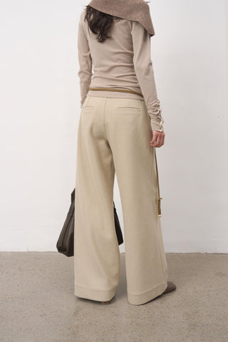 BALIANG Vane Trousers-Beige
