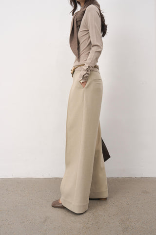BALIANG Vane Trousers-Beige