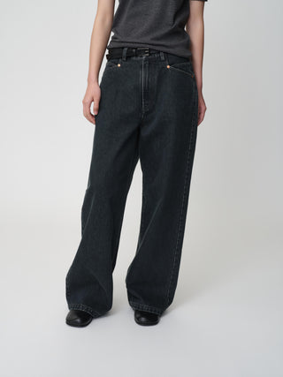OPICLOTH Vintage Washed 13.7oz Jeans