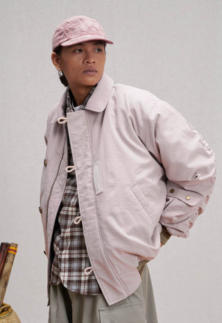 Unlimited Mote MA1 Bomber Jacket-Pink