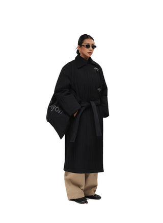 6CRAYON Quilted Lobster-Clasp Overcoat