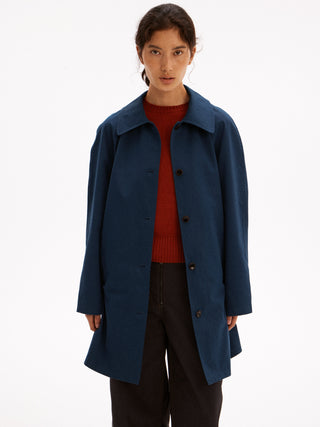 597c Work Cotton Trench Jacket