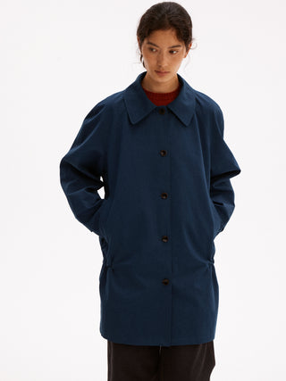 597c Work Cotton Trench Jacket