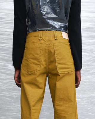 KILLWHY Waxed Jeans-Mud Yellow