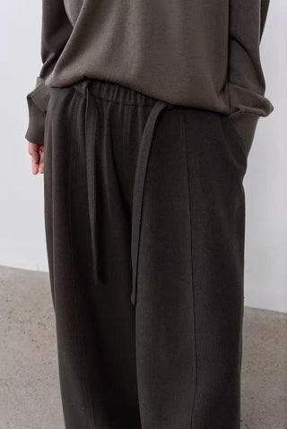 BALIANG Northern Trousers-Moss Brown