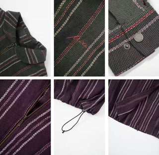 Unlimited Mote Linen Jacket-Purple