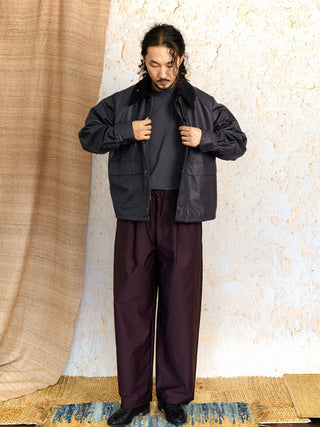 MIZUTOKI Crisp Pants-Rosewood Brown