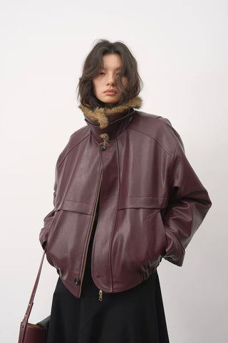 BALIANG Detour Boxy Jacket-Sandal Purple