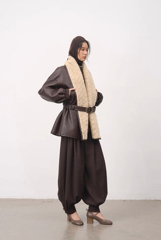 BALIANG Reversible Shearling Jacket