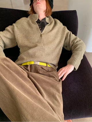Simple Project V-Neck Sweater
