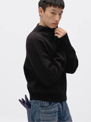 Simple Project V-Neck Sweater