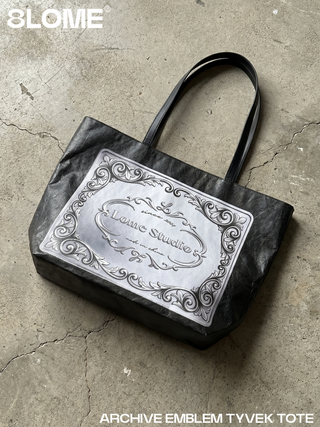 8Lome Archive Emblem Tyvek Tote