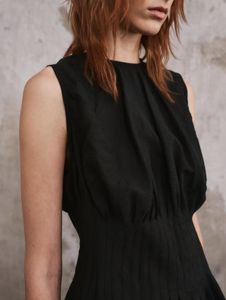 ILNya Ruched Longline Vest Top